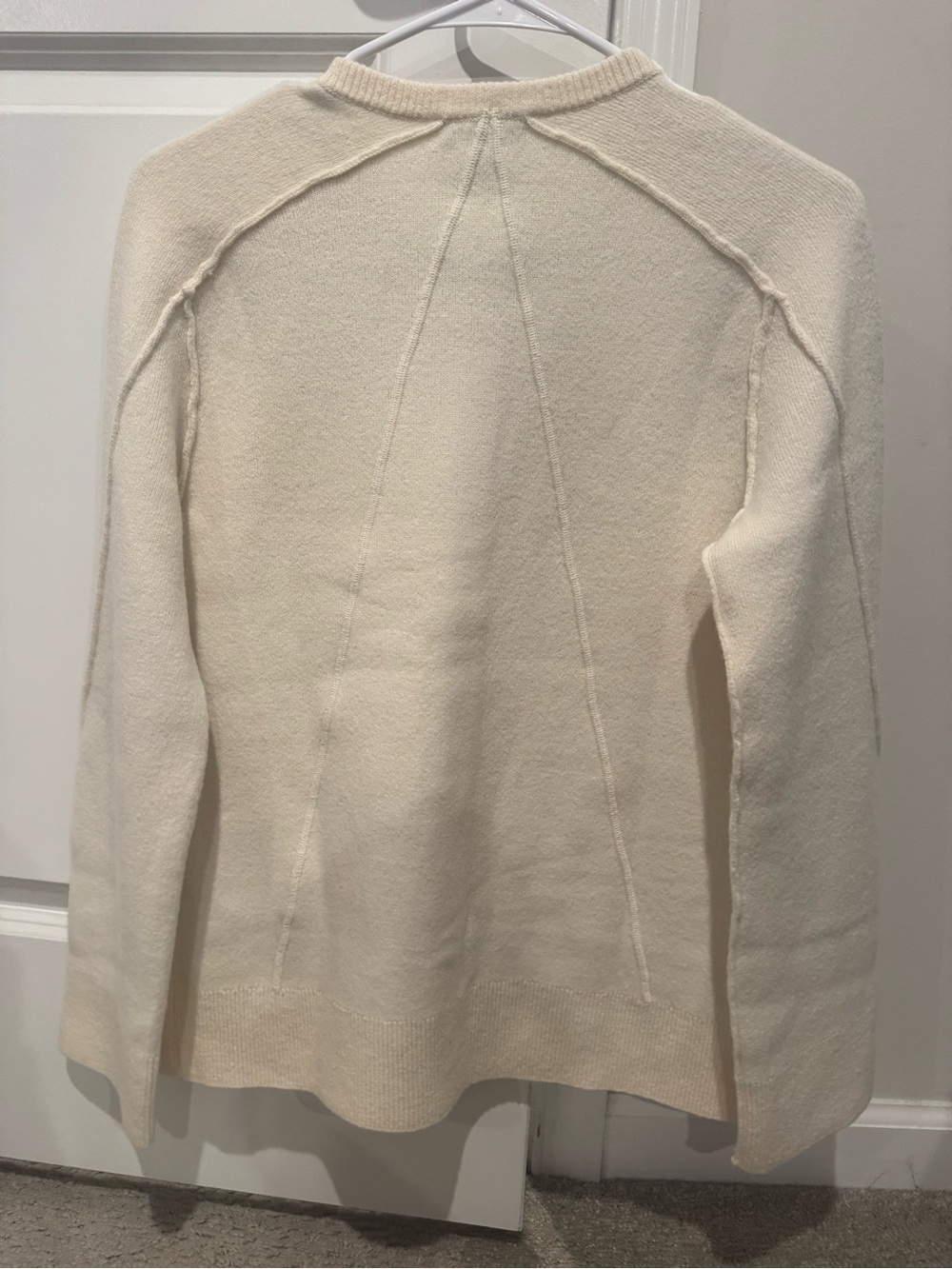 rag & bone Cream Button-Front Cardigan - Picture 2 of 5